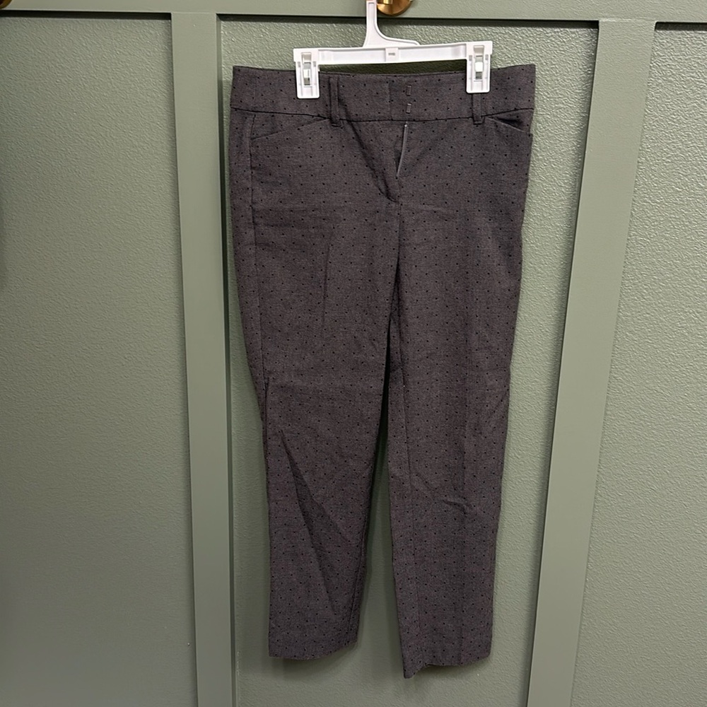 Modern Skinny loft polka dot pants